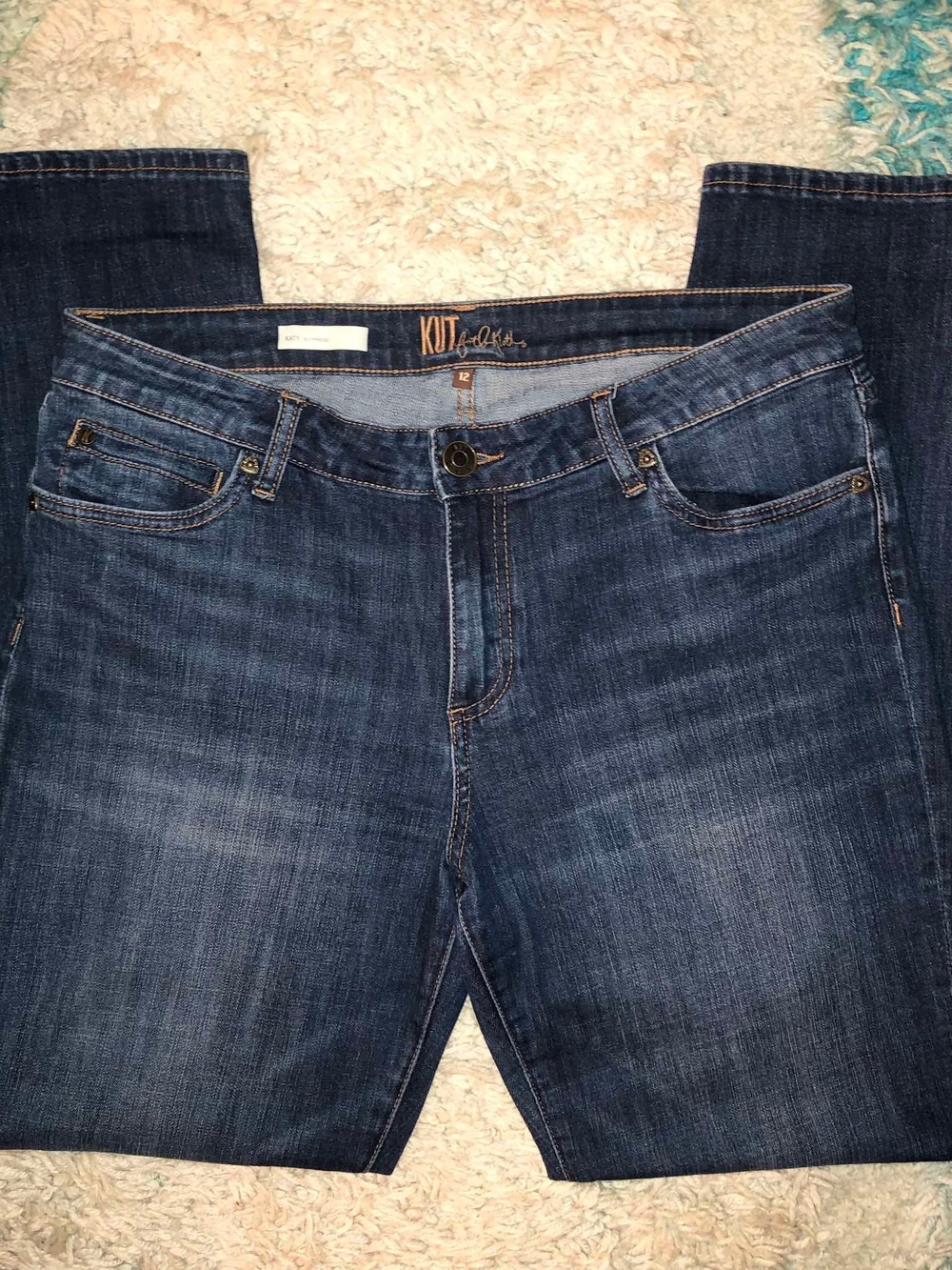 Kut from the Kloth jeans featuring a dark wash